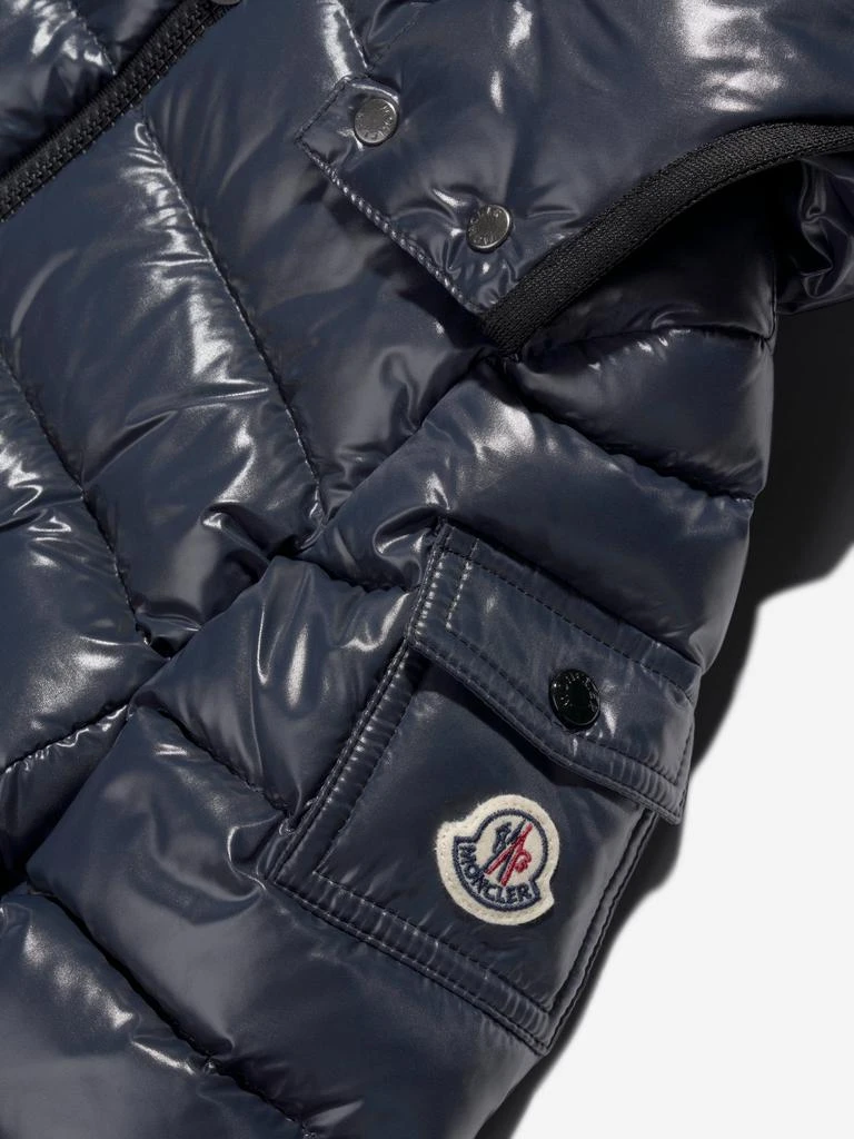 商品Moncler|Moncler Enfant Girls Down Padded Bady Jacket in Navy,价格¥5206,第4张图片详细描述