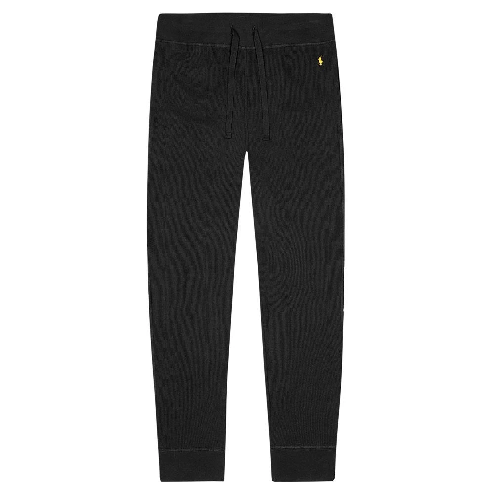 商品Ralph Lauren|Polo Ralph Lauren Jogger Sleep Pant - Black,价格¥227,第1张图片