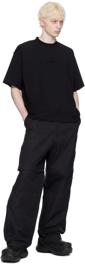 商品VTMNTS|Black Detachable Leg Cargo Pants,价格¥4404,第5张图片详细描述