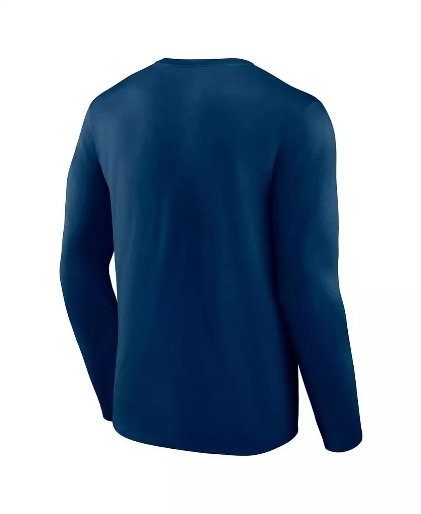 商品Fanatics|Men's Navy Nashville SC x Johnny Cash Guitar Long Sleeve T-shirt,价格¥261,第2张图片详细描述