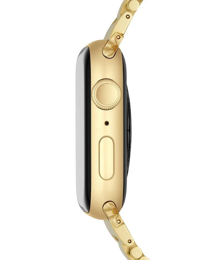 商品Michele|Apple Watch® Gold Tone Stainless Steel Interchangeable Bracelet, 38-45mm,价格¥6696,第2张图片详细描述