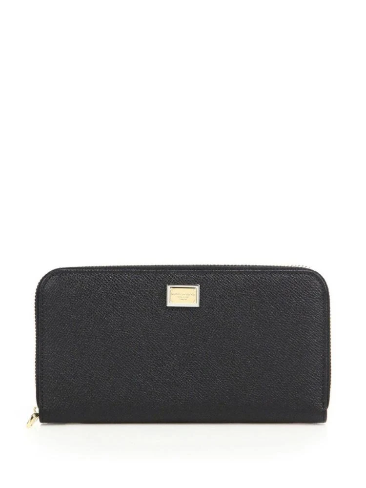 商品Dolce & Gabbana|3301 Continental Leather Zip Wallet,价格¥4430,第1张图片