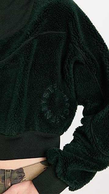 商品Stella McCartney|Fur Free 皮毛泰迪熊拉链夹克,价格¥9520,第7张图片详细描述
