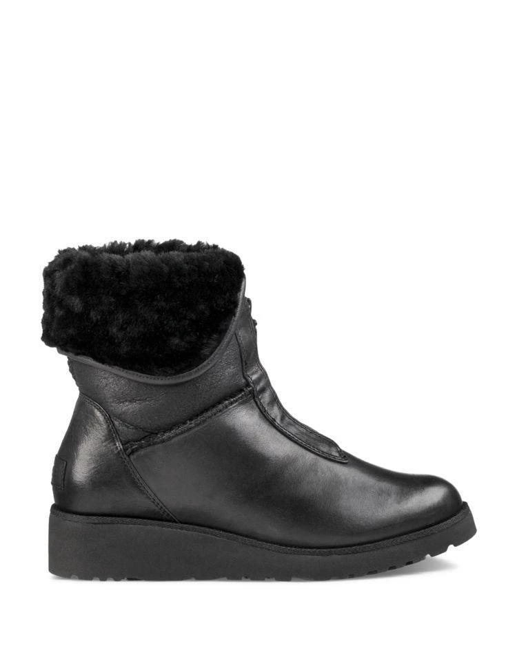 商品UGG|Caleigh Leather and Sheepskin Booties 山羊皮翻毛雪地靴,价格¥880,第2张图片详细描述