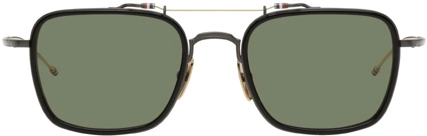 商品Thom Browne|Black TB715 Sunglasses,价格¥2710,第1张图片