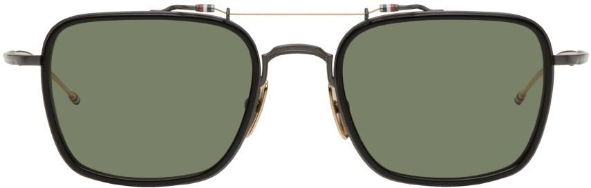 商品Thom Browne|Black TB715 Sunglasses,价格¥4961,第1张图片