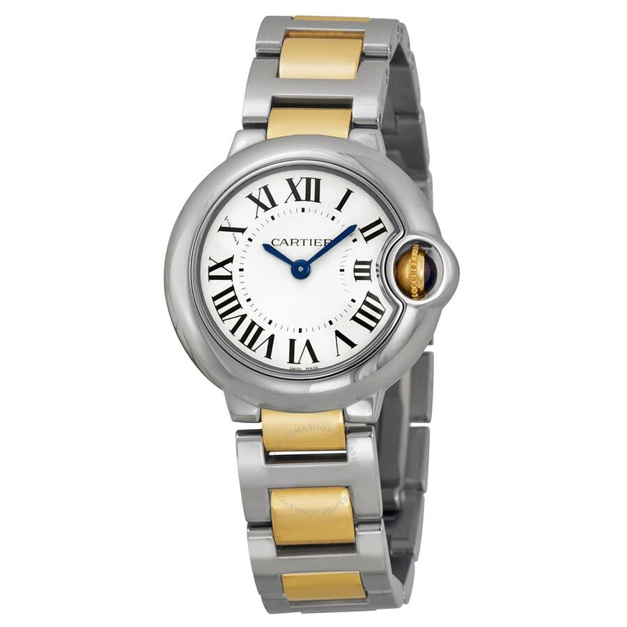 商品[二手商品] Cartier|Pre-owned Cartier Ballon Bleu Silver Dial Ladies Watch W69007Z3,价格¥28083,第1张图片