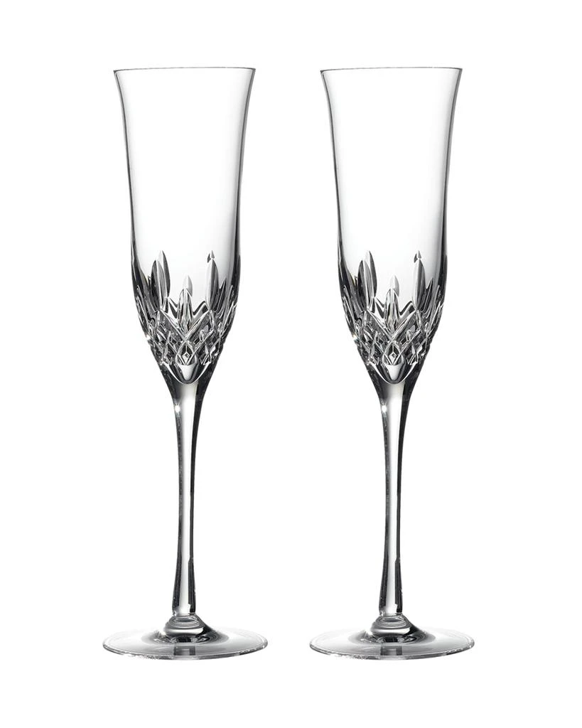 商品Waterford Crystal|Lismore Essence Champagne Flutes, Set of 2,价格¥1710,第1张图片