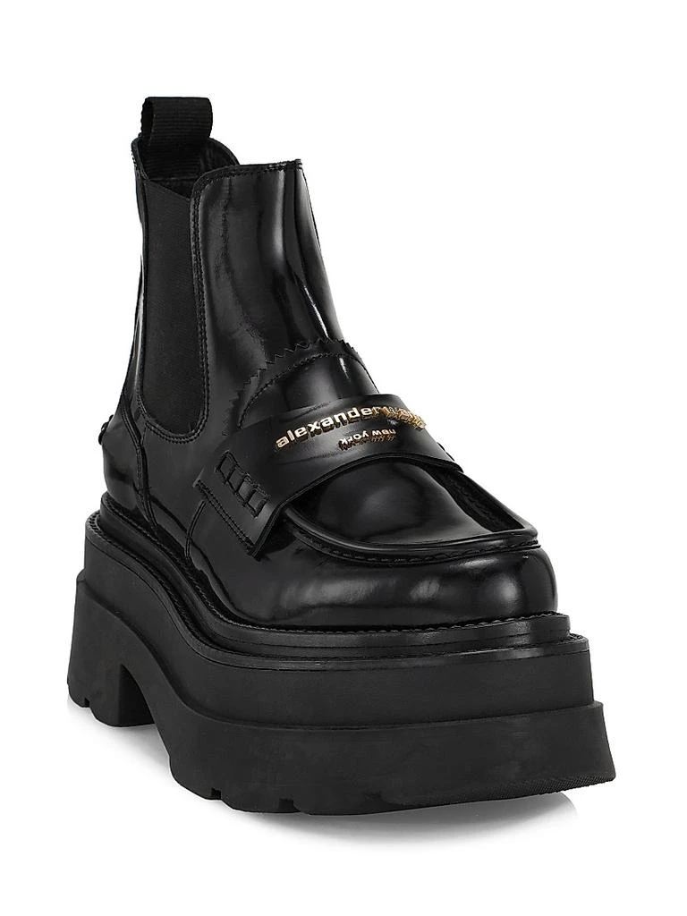 商品Alexander Wang|Carter Leather Platform Ankle Boots,价格¥5937,第2张图片详细描述