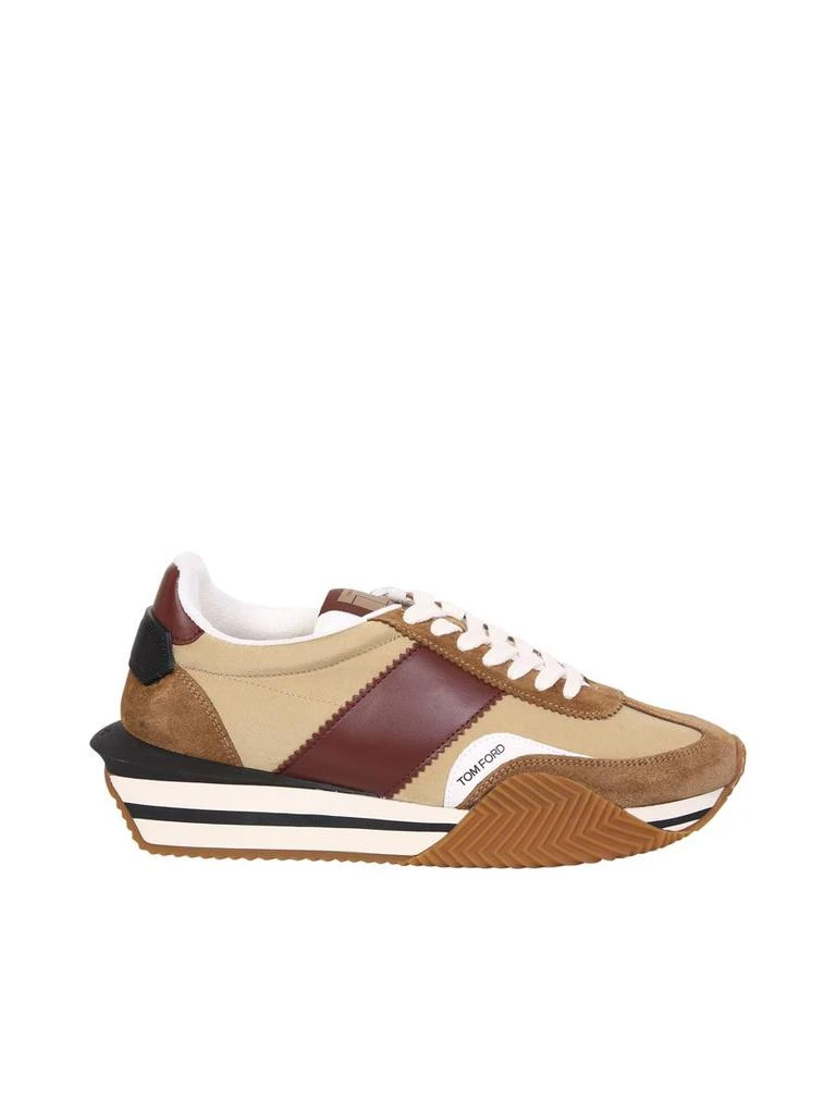 商品Tom Ford|TOM FORD JAMES SNEAKERS BY TOM FORD. COLOR BLOCK DESIGNS THAT MAKE THIS SHOE BOLD AND INIMITABLE; IDEAL FOR ALTERNATIVE LOOKS,价格¥4727,第1张图片
