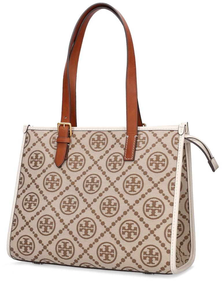 T Monogram Jacquard Small Tote Bag商品第2张图片规格展示