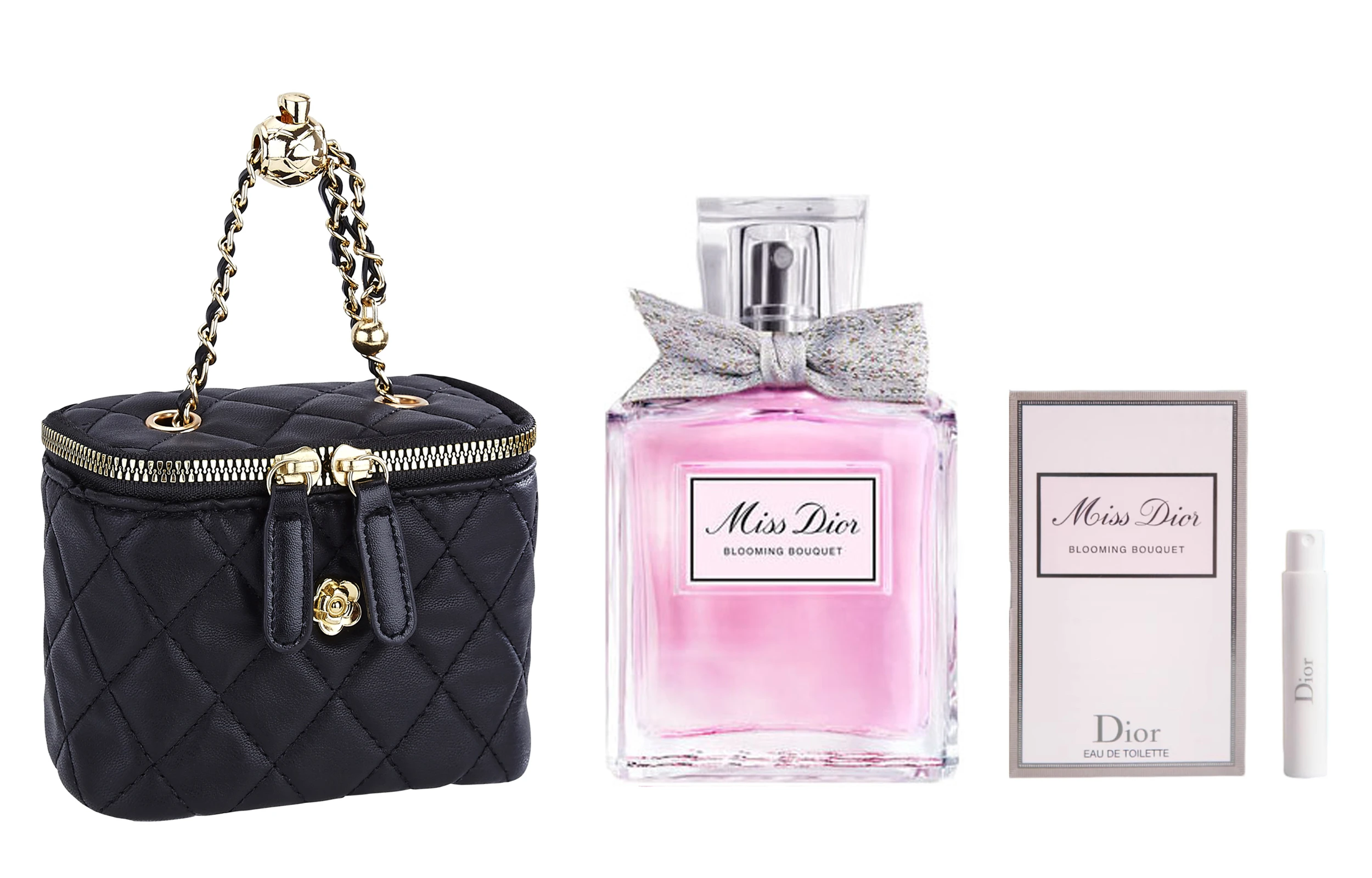 商品[国内直发] Dior|Dior 迪奥 小姐花漾女士淡香水30ml/50ml/100ml+花漾甜心女士淡香体验装+迷你单肩包  清新,价格¥780,第9张图片详细描述