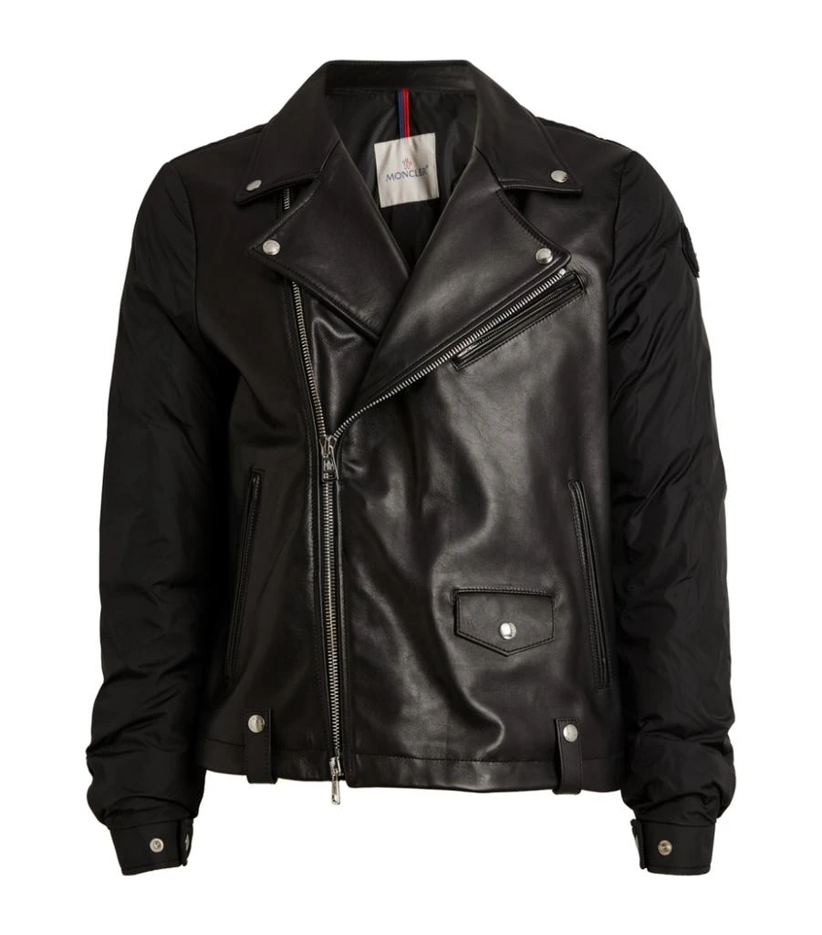 商品Moncler|Pavot Biker Jacket,价格¥25402,第1张图片