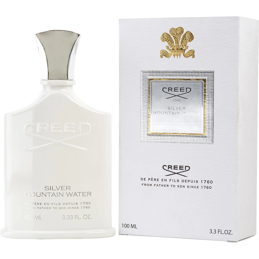 商品Creed|CREED 恺芮得 银色山泉男士香水 EDP 100ml,价格¥2979,第1张图片