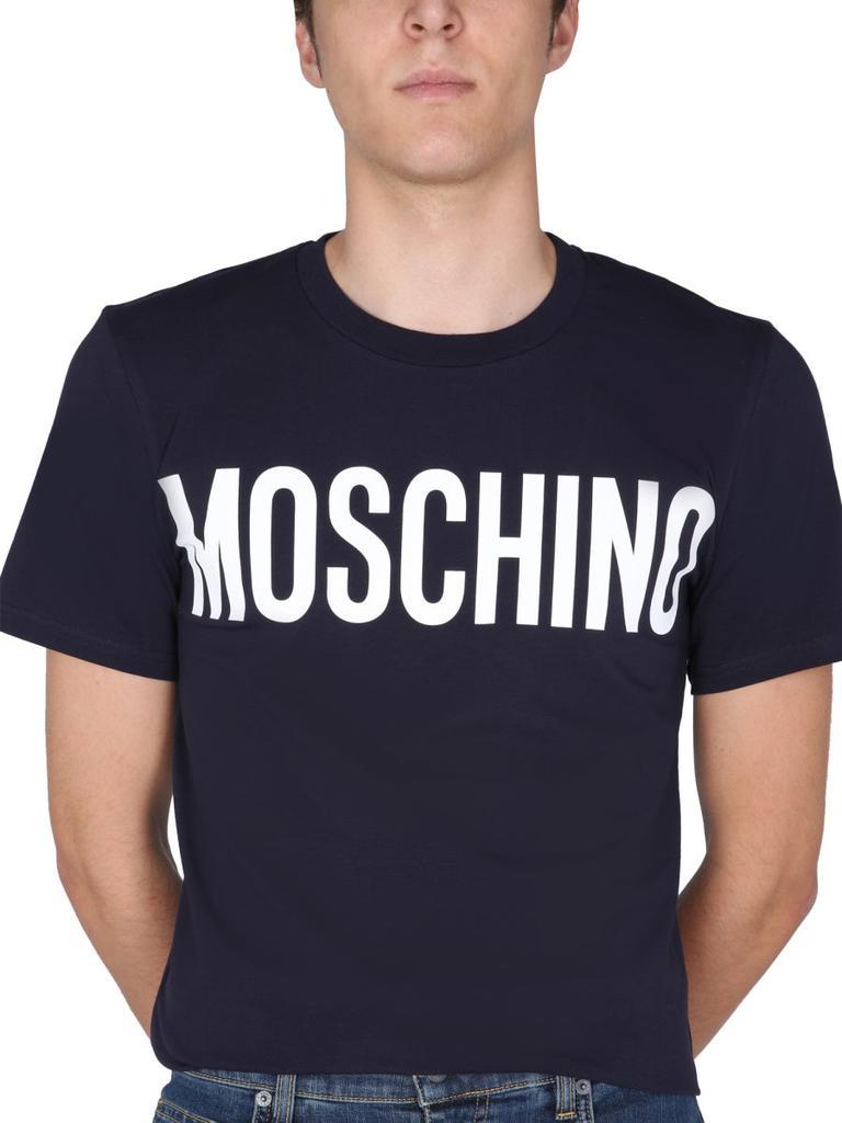 商品Moschino|T-SHIRT WITH LOGO PRINT,价格¥723,第5张图片详细描述