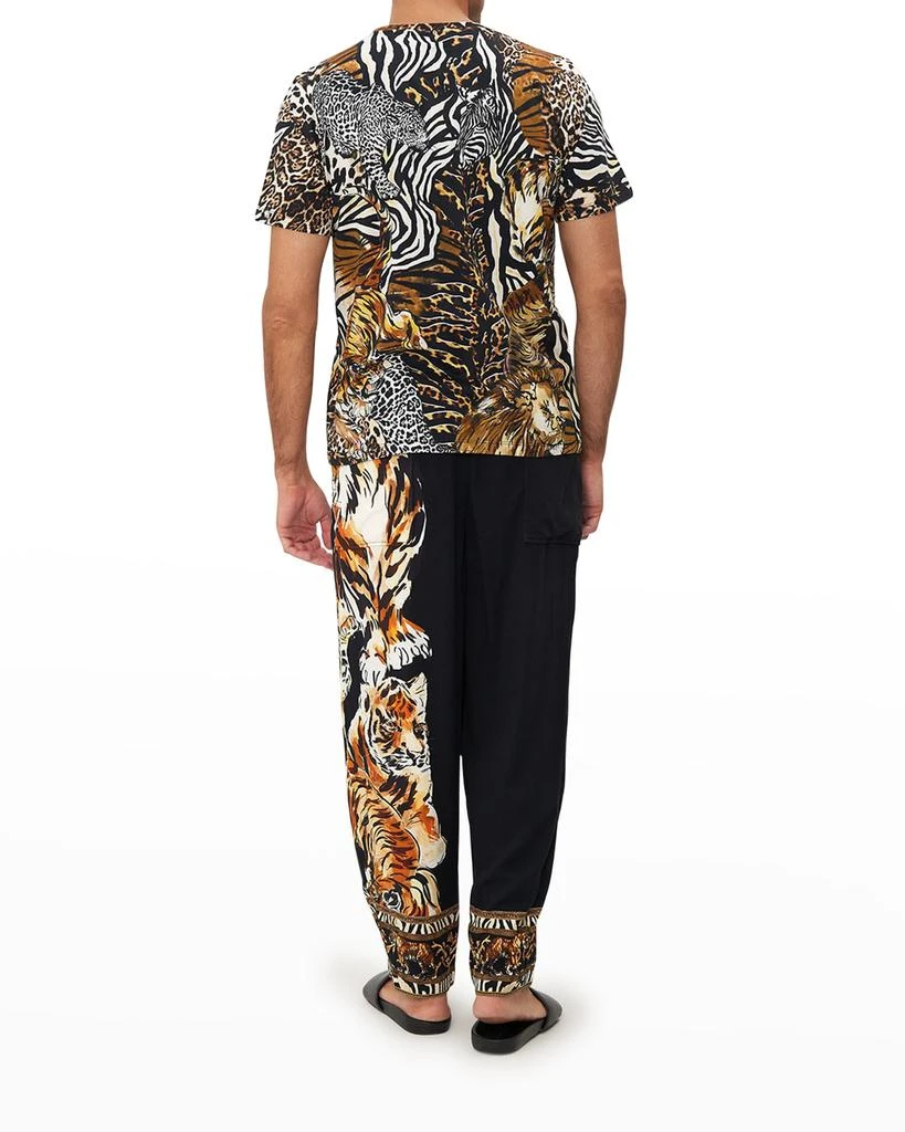 商品Camilla|Men's Mixed Animal-Print T-Shirt,价格¥1073,第4张图片详细描述