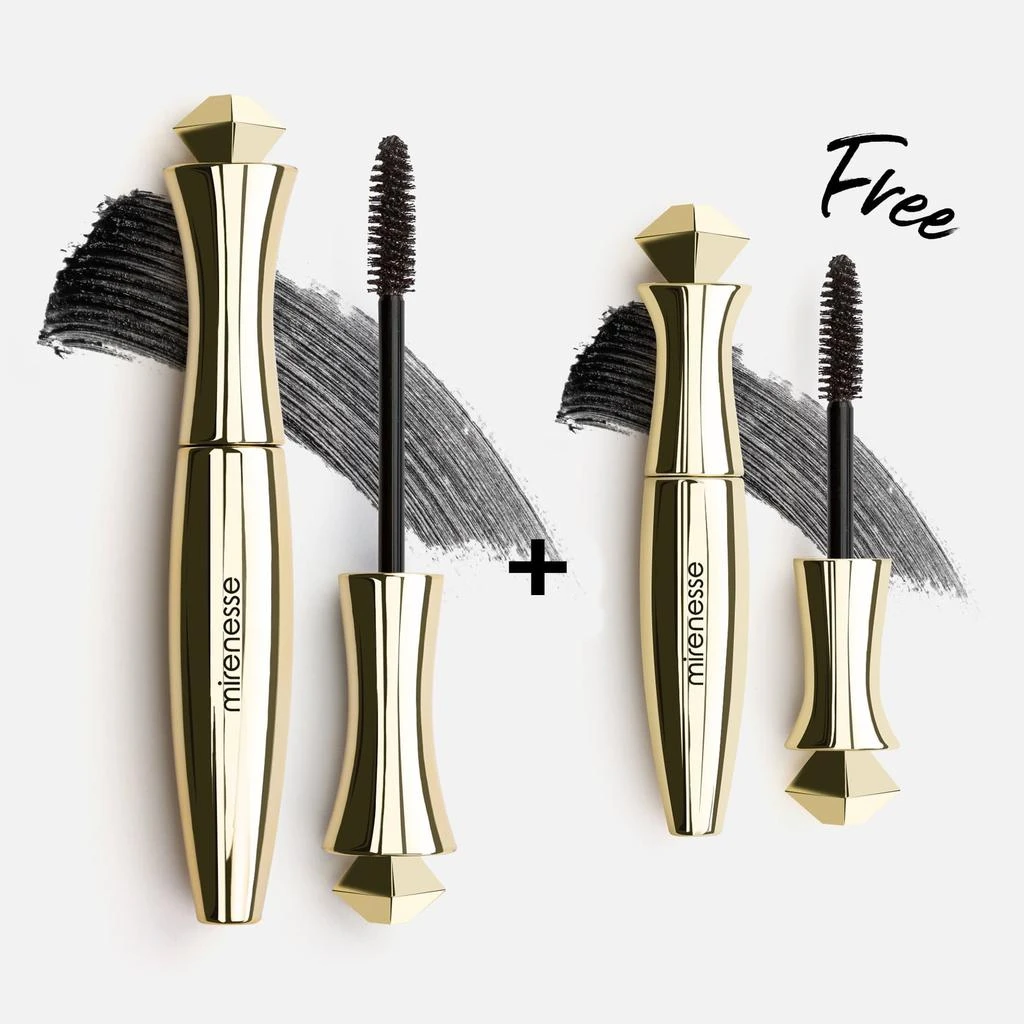 商品Mirenesse|Secret Lash Super Volume 24hr Mascara Black + Free Mini,价格¥262,第1张图片