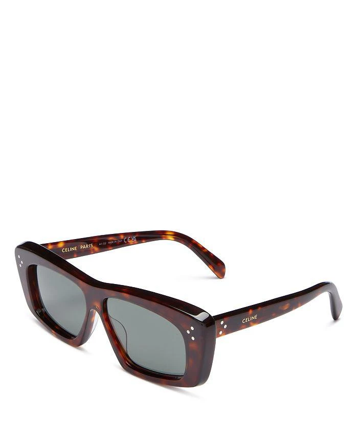 商品Celine|Bold 3 Dots Rectangular Sunglasses, 57mm,价格¥3305,第1张图片
