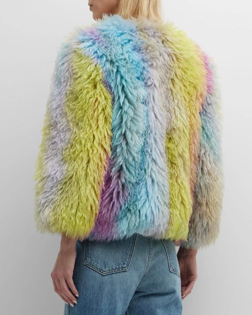 Dyed Faux Fur Short Coat 商品