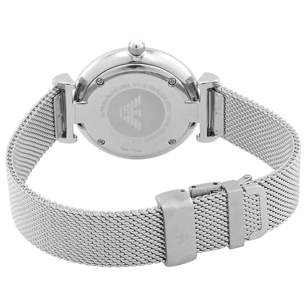 商品Emporio Armani|Gianni T-Bar Quartz Blue Dial Ladies Watch AR1955I,价格¥1090,第3张图片详细描述