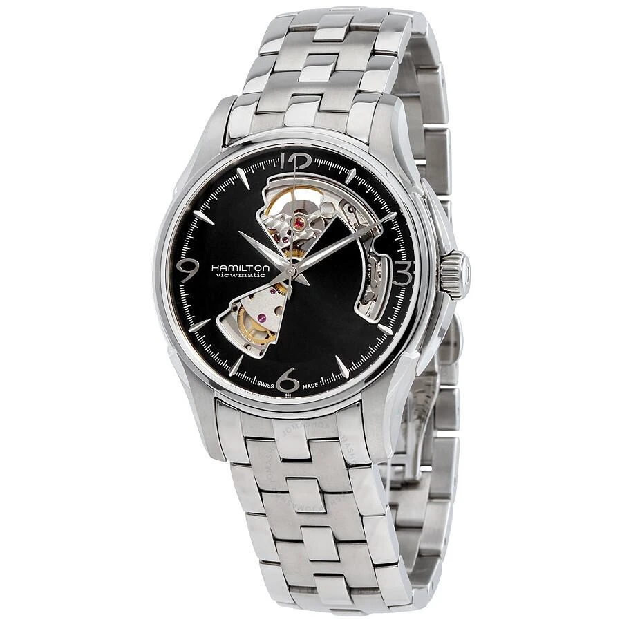 商品Hamilton|Jazzmaster Open Heart Automatic Men's Watch H32565135,价格¥5252,第1张图片