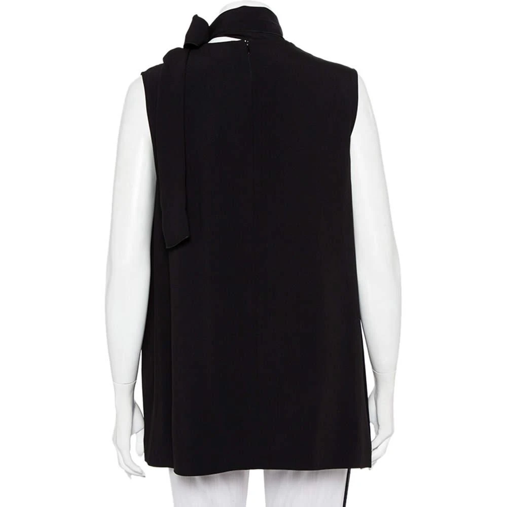 商品[二手商品] Joseph|Joseph Black Crepe Neck Tie Detail Sleeveless Noon Top L,价格¥2130,第3张图片详细描述