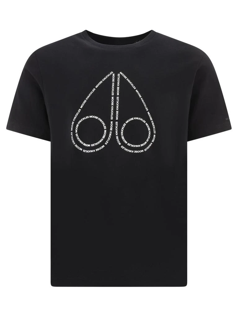 商品Moose Knuckles|男士 印花棉质T恤,价格¥591,第1张图片