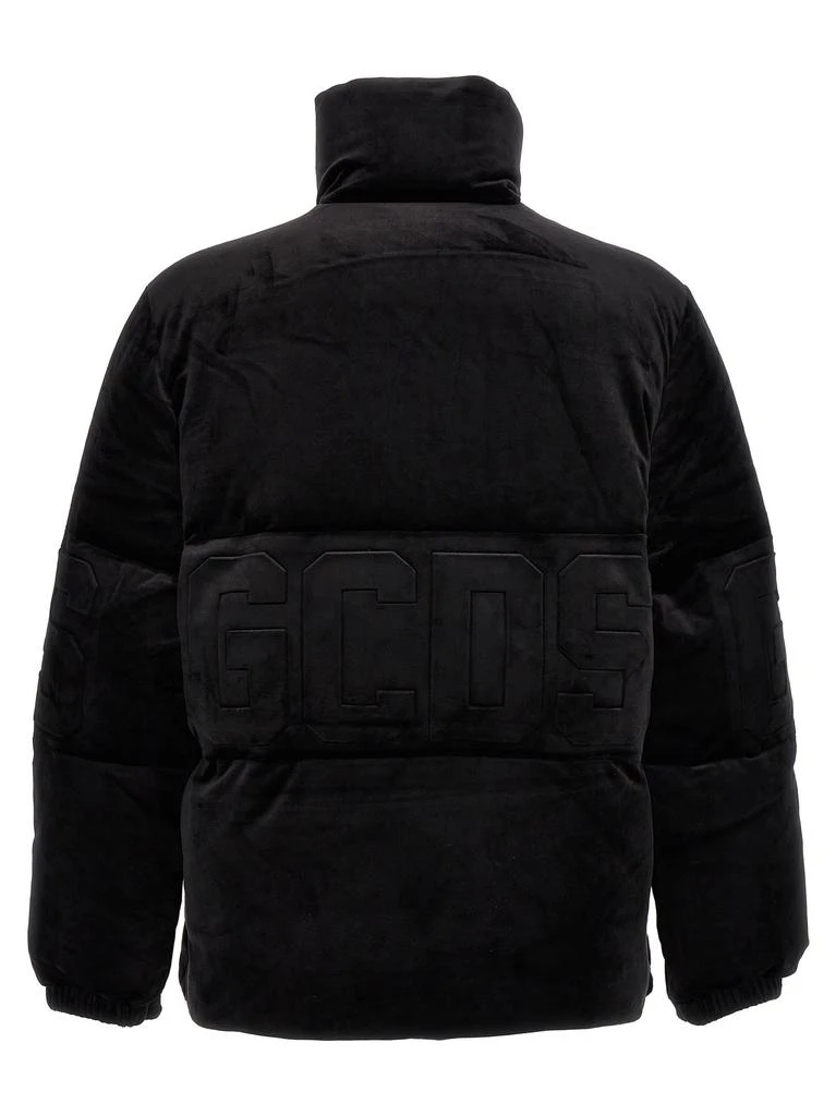 商品GCDS|logo Band Velvet Down Jacket,价格¥4241,第2张图片详细描述