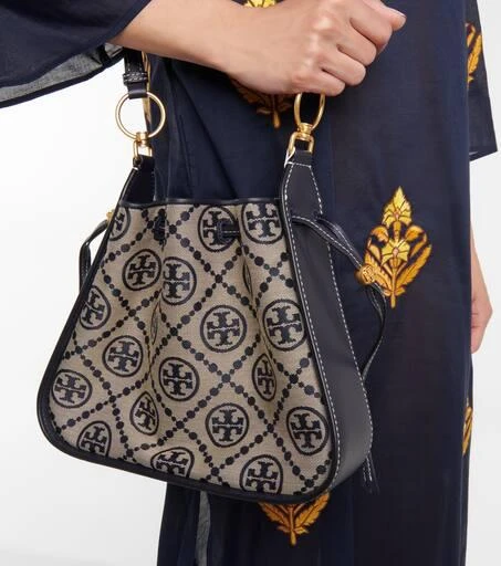 商品Tory Burch|Bell提花单肩包,价格¥2958,第2张图片详细描述