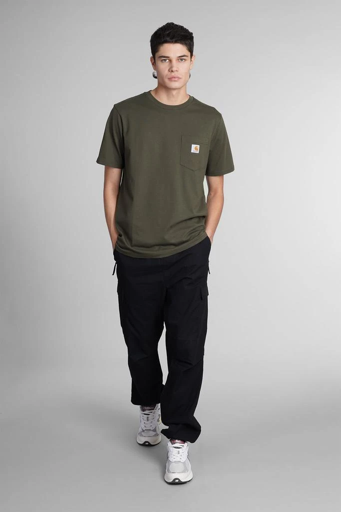 商品Carhartt|Carhartt T-shirt In Green Cotton,价格¥603,第2张图片详细描述