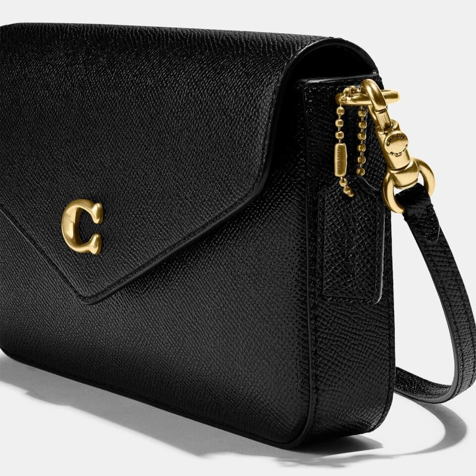 商品Coach|Coach Wyn Crossgrain Leather Crossbody - Black,价格¥2297,第5张图片详细描述