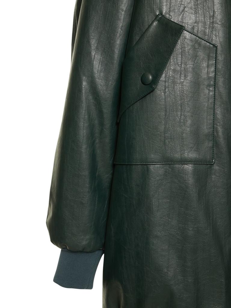 Jesse Faux Leather Long Jacket商品第4张图片规格展示