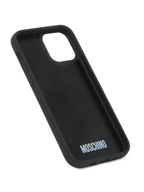 商品Moschino|Floral-Print Teddy Bear iPhone 12 Pro Case,价格¥395,第2张图片详细描述