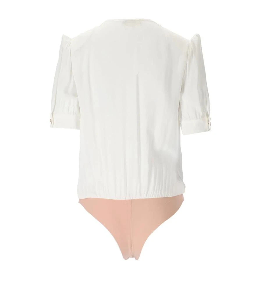 商品ELISABETTA FRANCHI|Ivory Bodysuit Shirt,价格¥3300,第2张图片详细描述