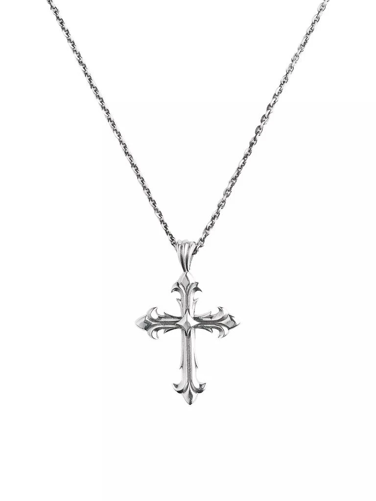 商品Emanuele Bicocchi|Unisex Fleury Cross Pendant Necklace,价格¥2220,第1张图片