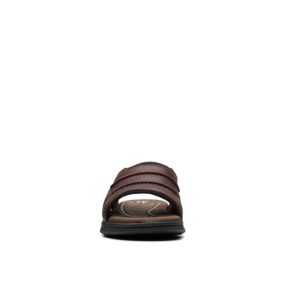 商品Clarks|Men's Leather Walkford Easy Slide Sandals,价格¥697,第5张图片详细描述