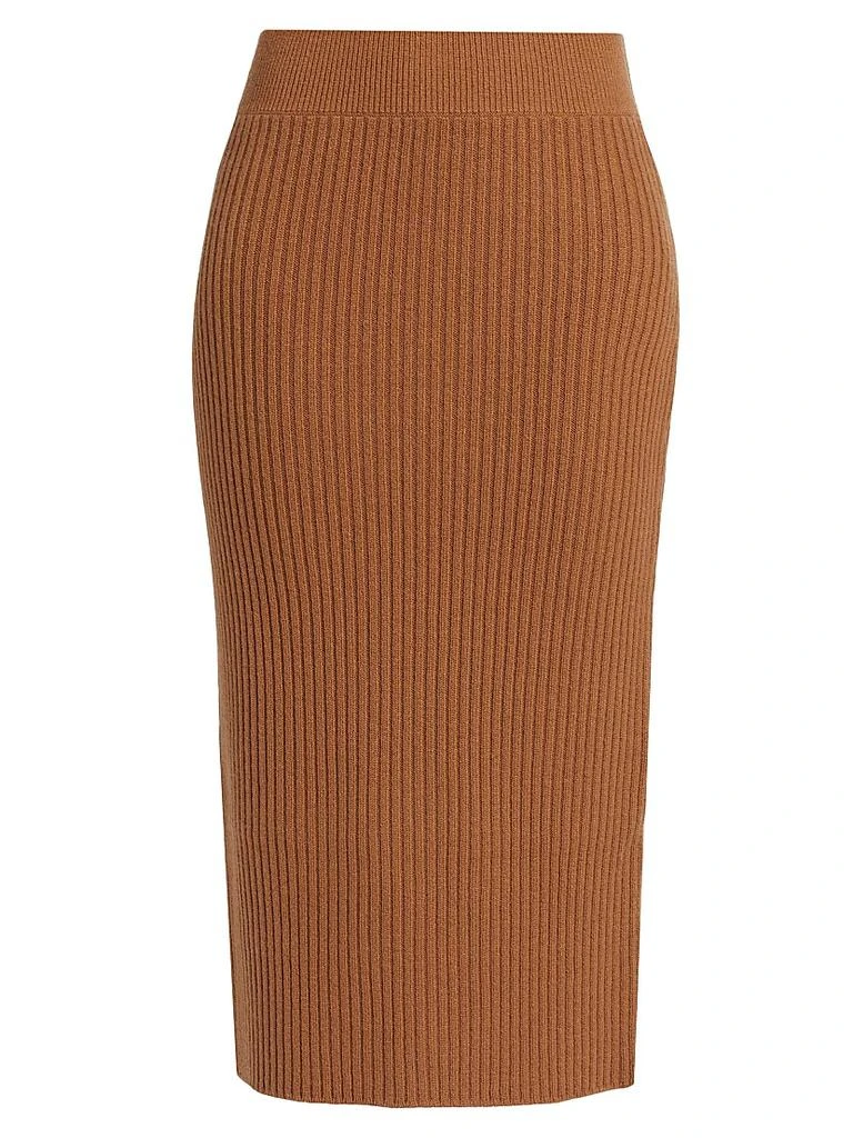 商品Saks Fifth Avenue|Ribbed Cashmere Pencil Skirt,价格¥1101,第1张图片