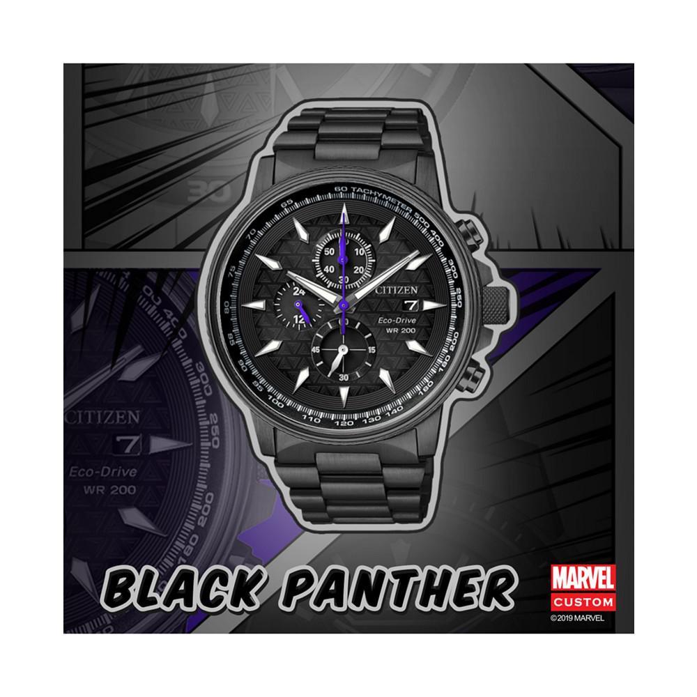 商品Citizen|Black Panther 黑豹男士腕表 42mm,价格¥3076,第7张图片详细描述