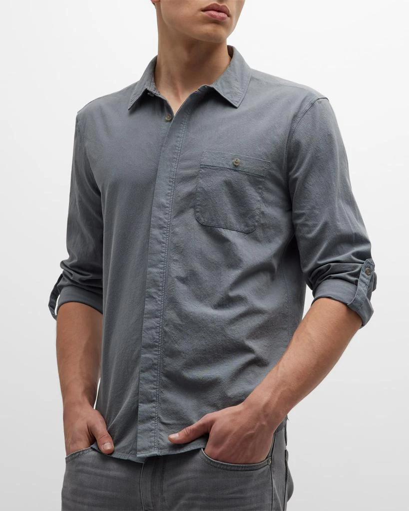 Men's Gregory Hidden-Placket Sport Shirt 商品