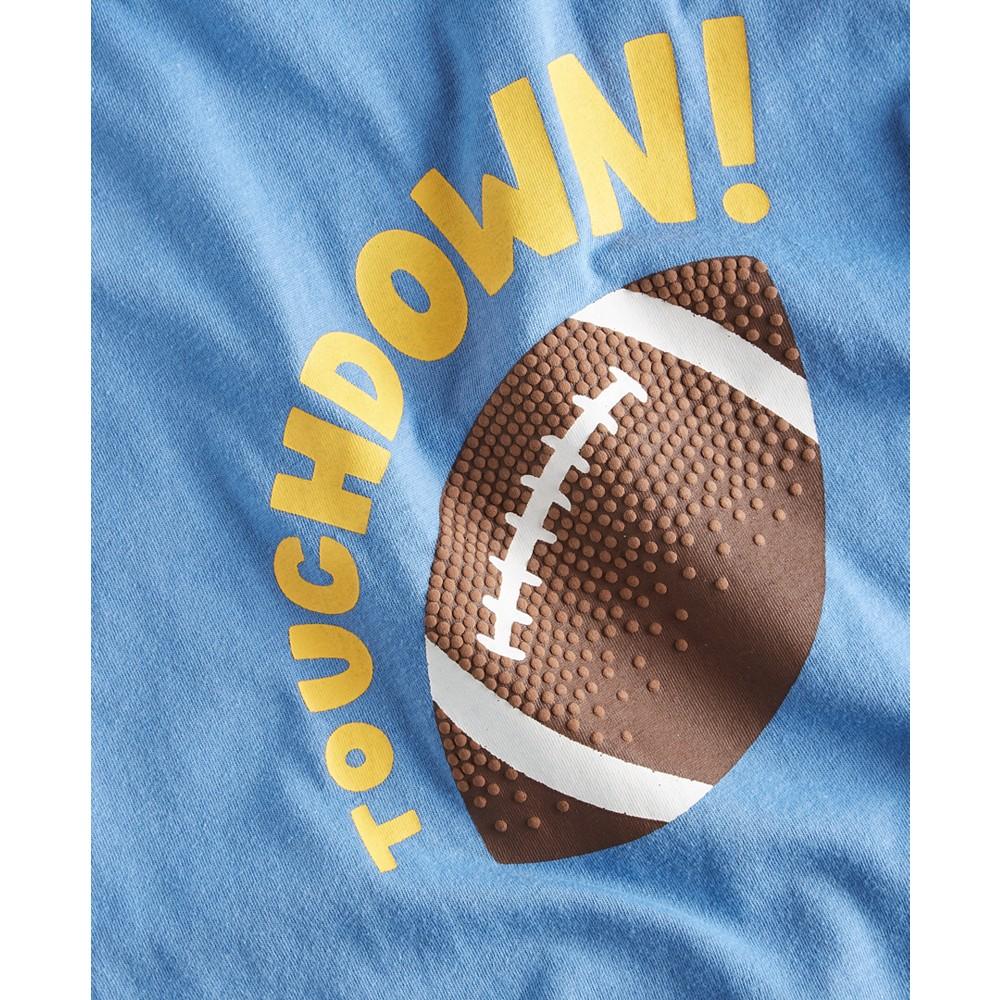 Baby Boys Touchdown Long-Sleeve T-Shirt, Created for Macy's商品第3张图片规格展示