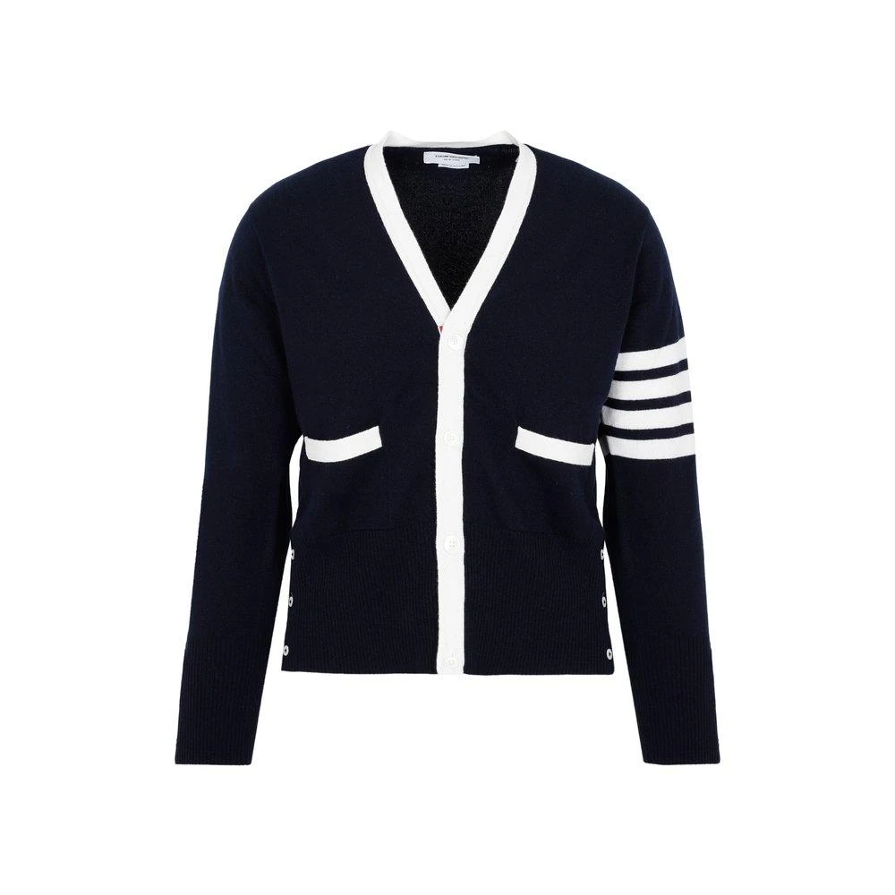 商品Thom Browne|Thom Browne V-Neck Buttoned Cardigan,价格¥9627,第1张图片