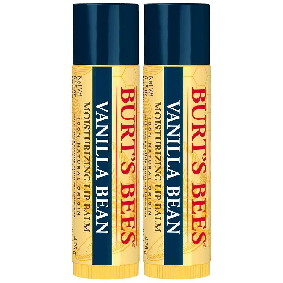 商品Burt's Bees|Lip Balm, Natural Origin Lip Care Vanilla Bean,价格¥52,第3张图片详细描述