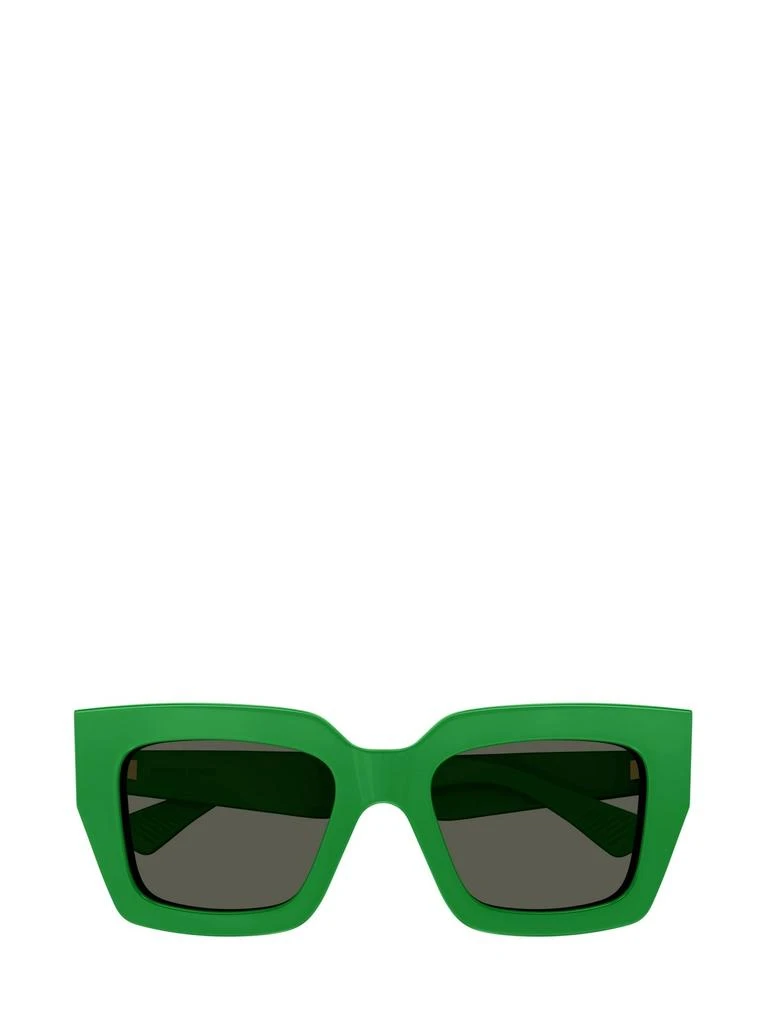 商品Bottega Veneta|Bottega Veneta Eyewear Rectangle Frame Sunglasses,价格¥1596,第1张图片