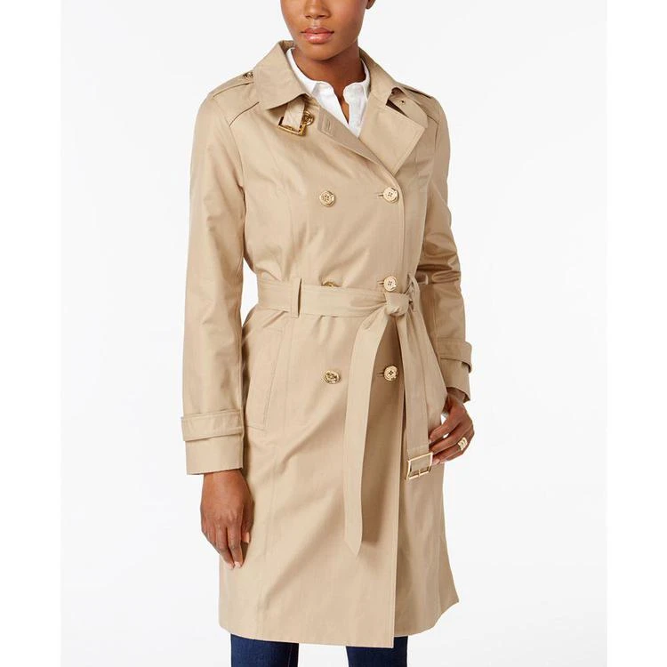 商品Michael Kors|MICHAEL  Double-Breasted Trench Coat, Created for Macy's,价格¥973,第1张图片