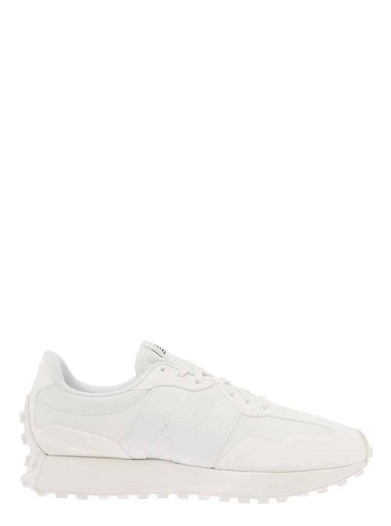 商品New Balance|327 White Low-top Sneakers With Tonal Logo And Trail-inspired Lug Outsole Man,价格¥1408,第1张图片