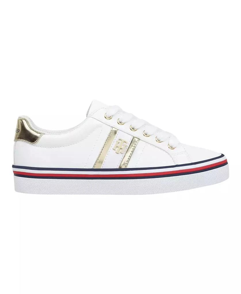 商品Tommy Hilfiger|Women's Fentii Lace up Sneakers,价格¥293,第3张图片详细描述