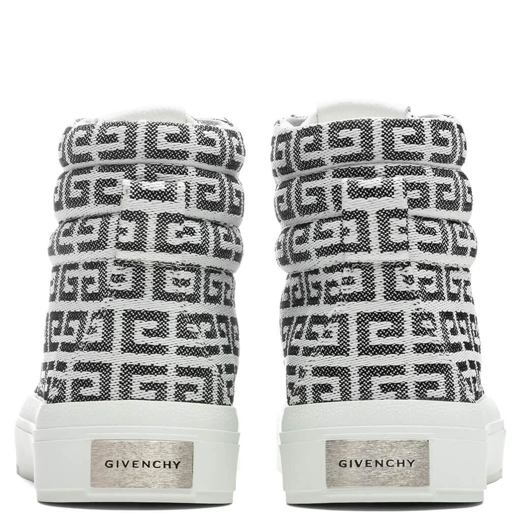 商品Givenchy|City High Top Sneaker - Black/White,价格¥5514,第4张图片详细描述