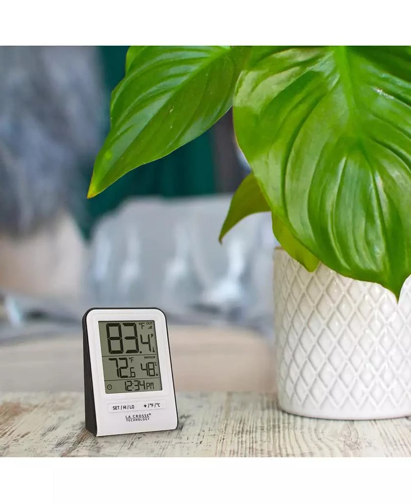 商品La Crosse Technology|308-1409WT Wireless Temperature Station with Time,价格¥217,第4张图片详细描述