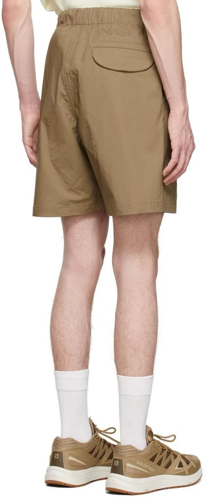 商品DESCENTE|Khaki Cotton Shorts,价格¥377,第3张图片详细描述