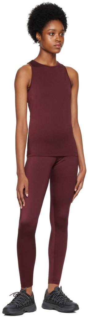 商品Wolford|Burgundy 'The Workout' Sport Top,价格¥279,第6张图片详细描述